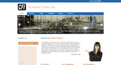 Desktop Screenshot of contractfillinginc.com